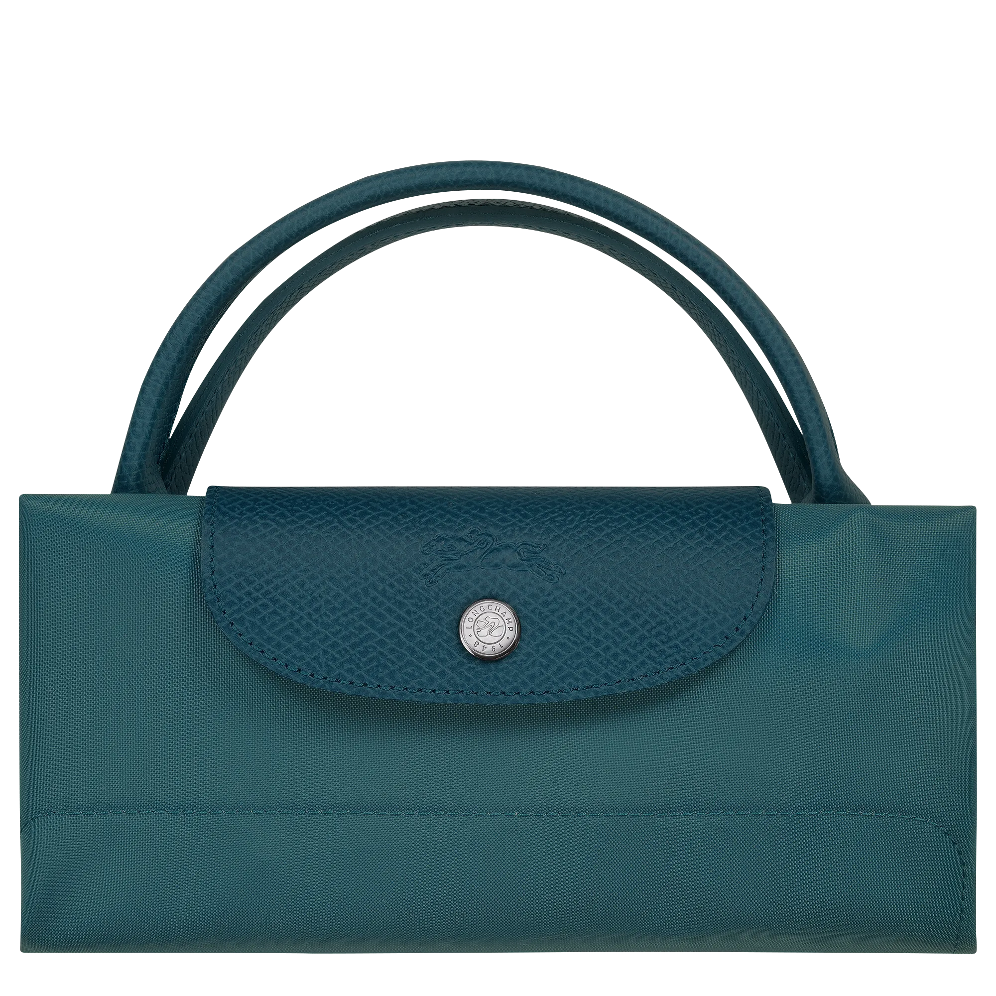 Le Pliage Green S Travel bag Peacock - Recycled canvas