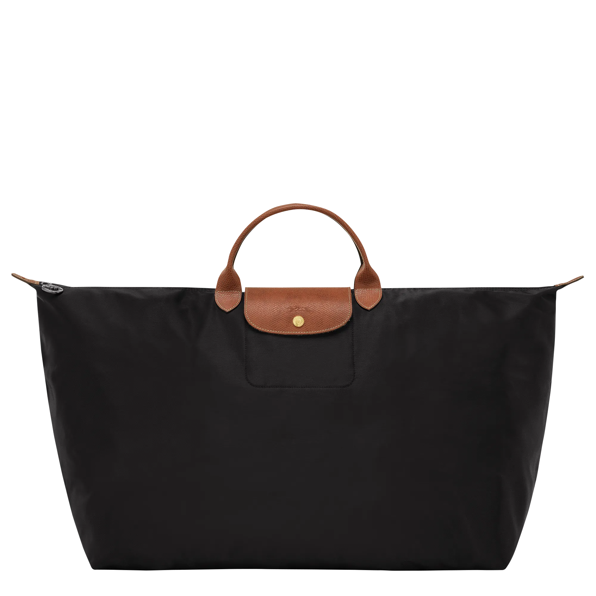 Le Pliage Original M Travel bag Black - Recycled canvas