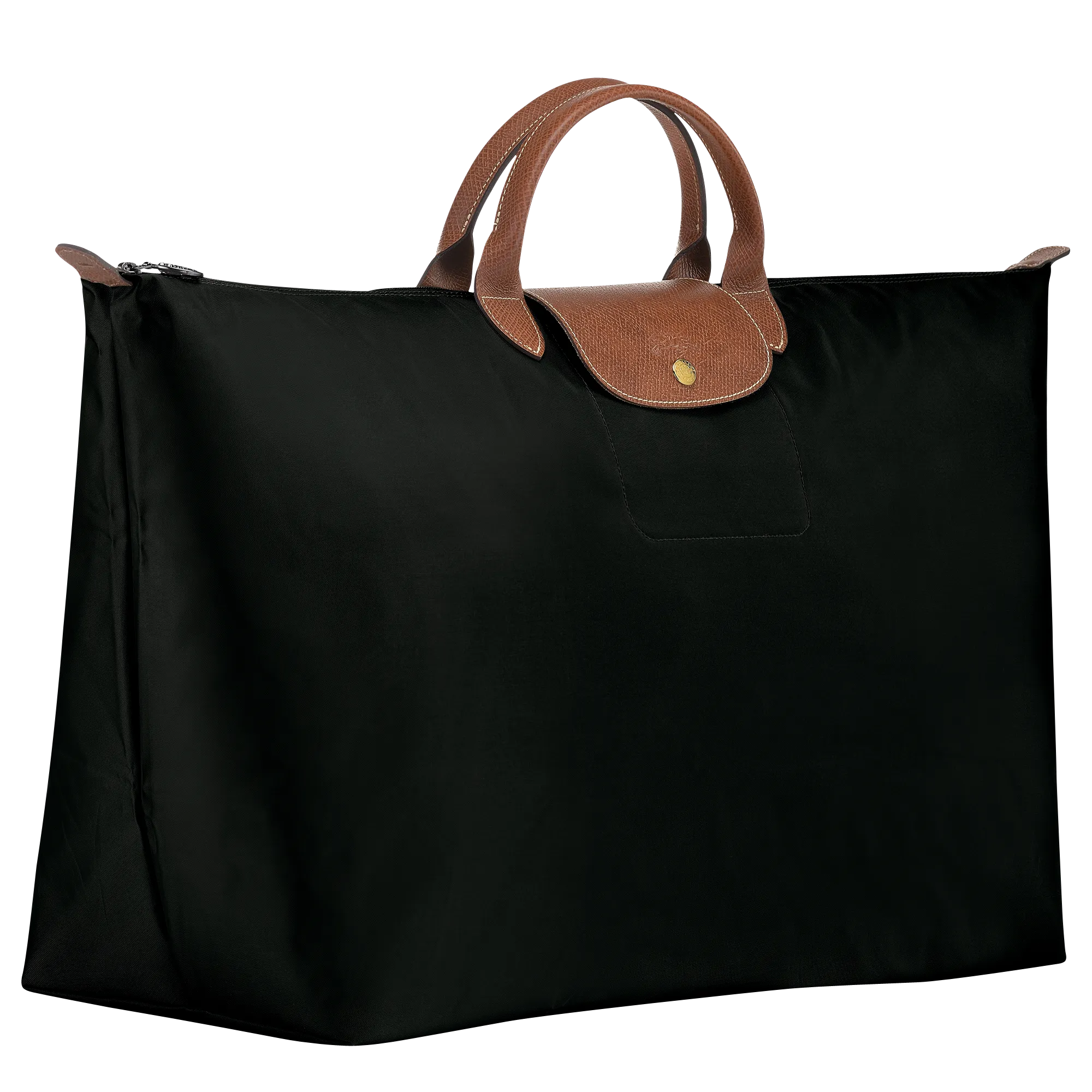 Le Pliage Original M Travel bag Black - Recycled canvas