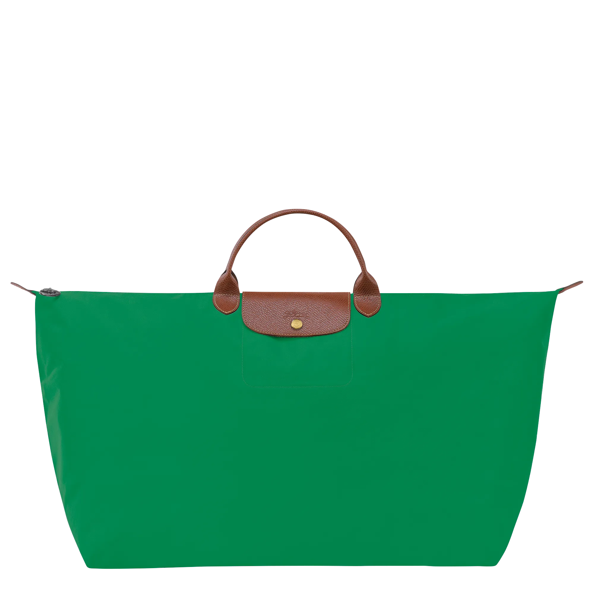 Le Pliage Original M Travel bag Green - Recycled canvas