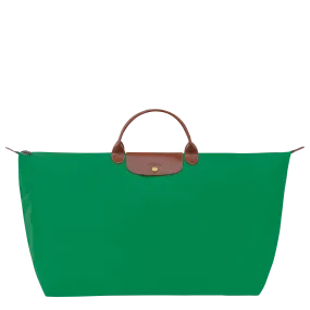 Le Pliage Original M Travel bag Green - Recycled canvas