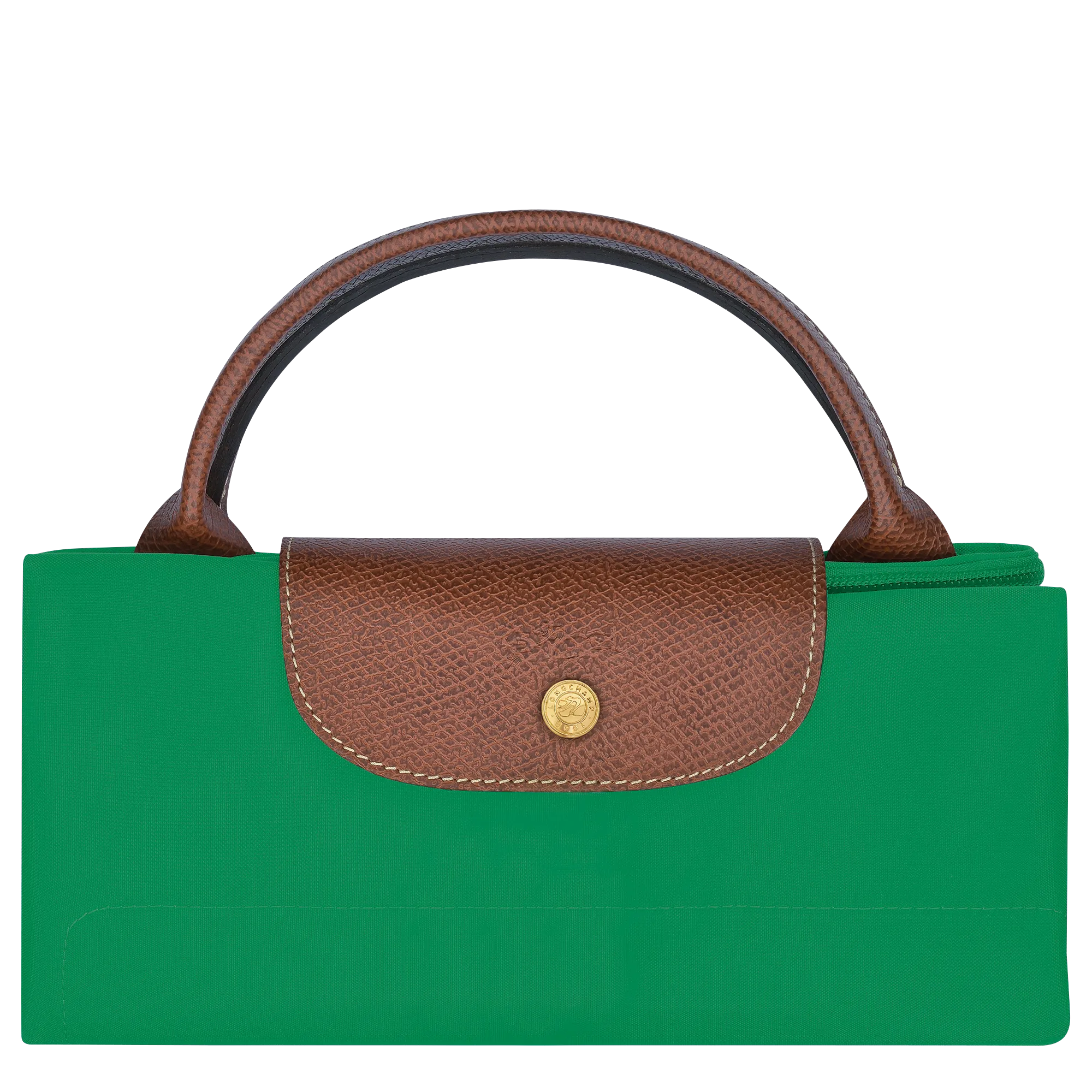 Le Pliage Original M Travel bag Green - Recycled canvas