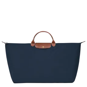 Le Pliage Original M Travel bag Navy - Recycled canvas