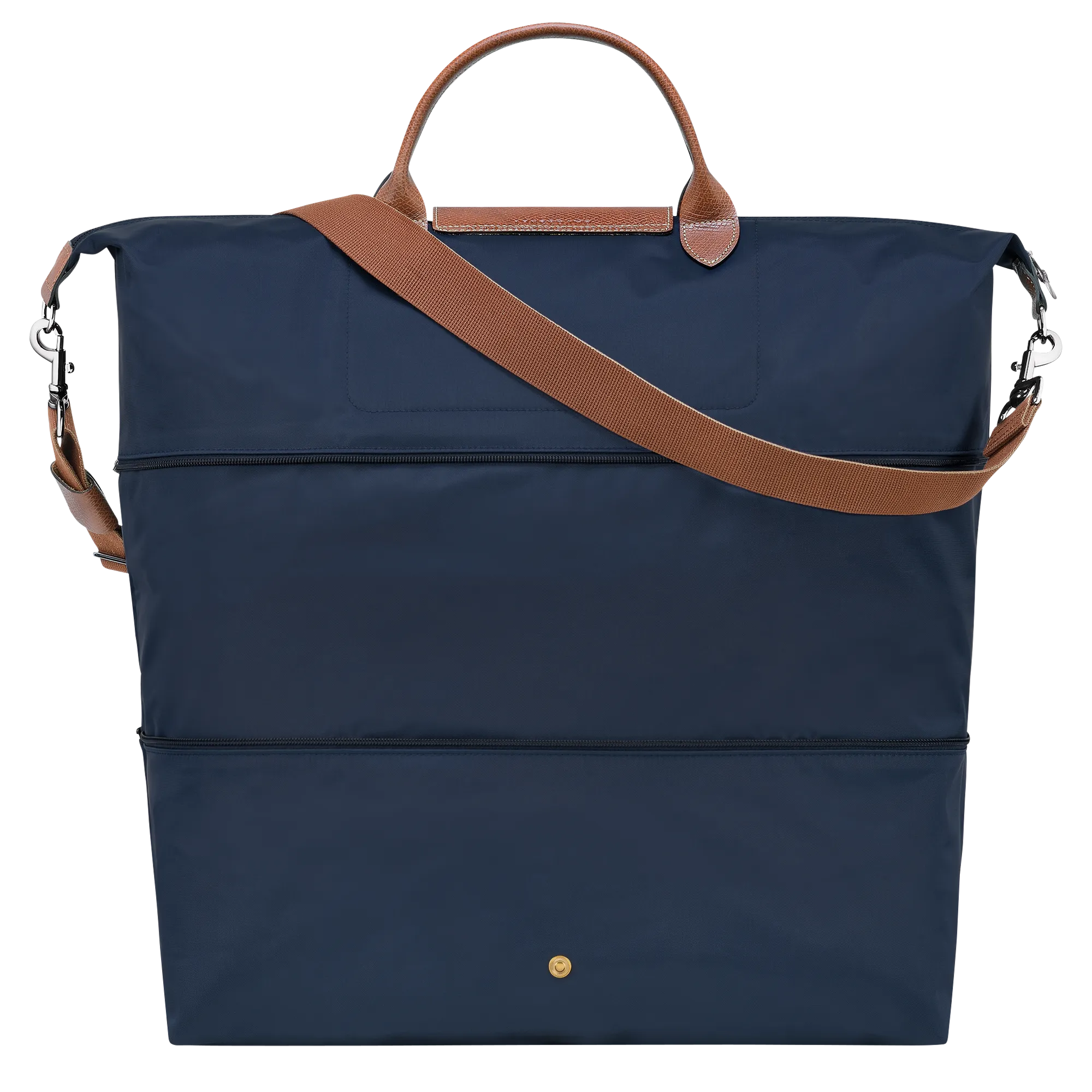 Le Pliage Original Travel bag expandable Navy - Recycled canvas