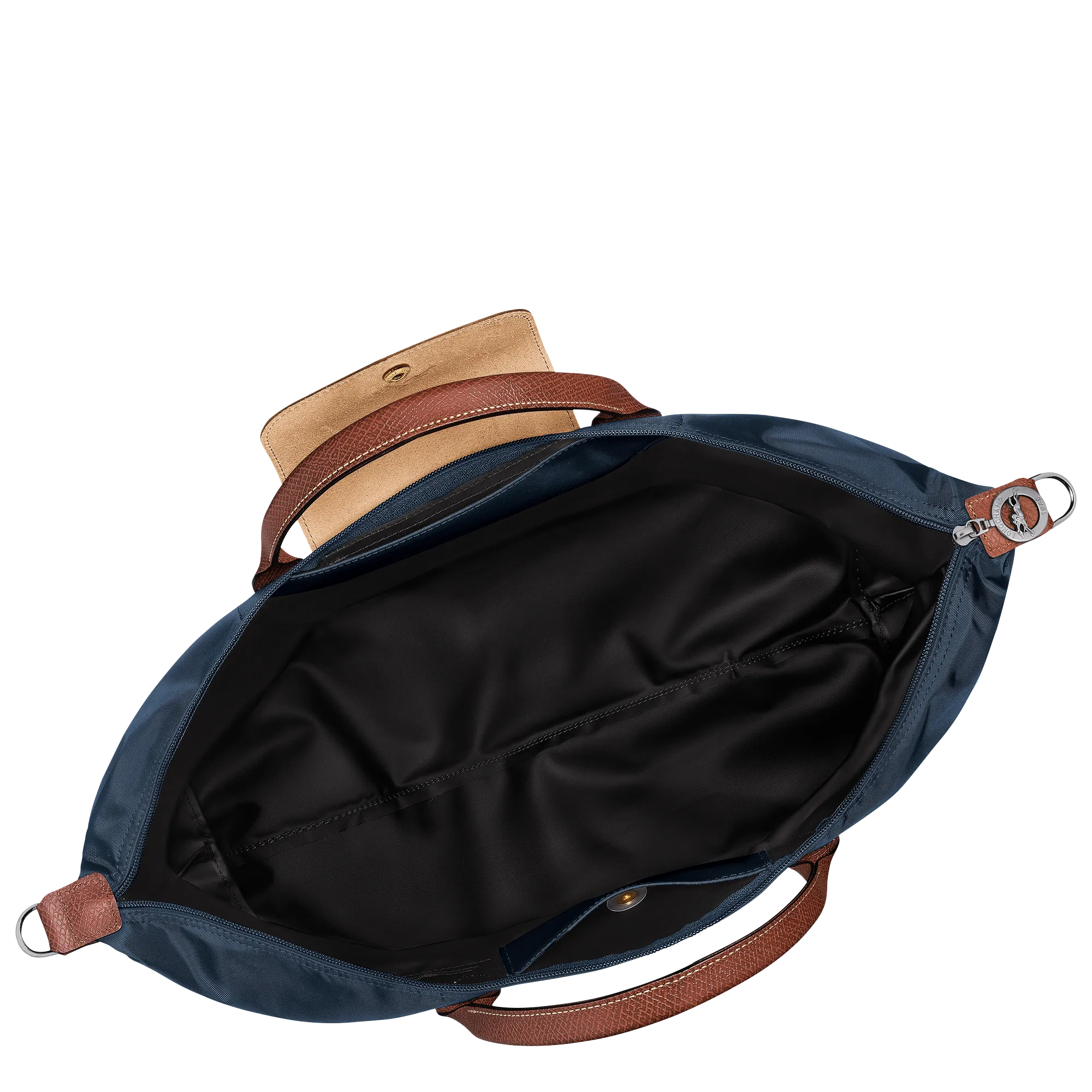 Le Pliage Original Travel bag expandable Navy - Recycled canvas