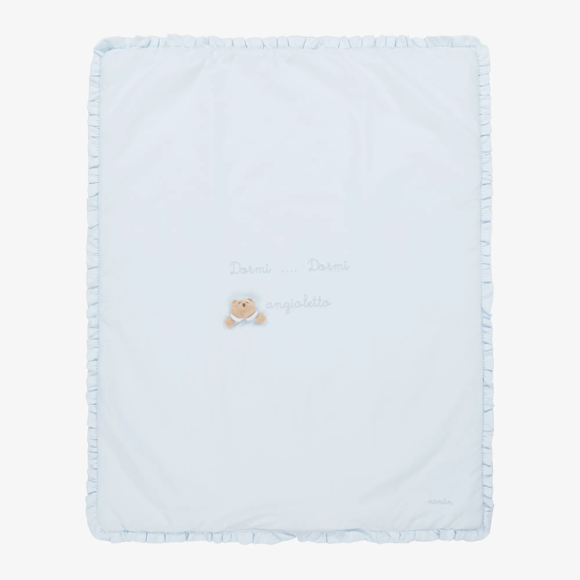 Light Blue Padded Blanket (85cm)