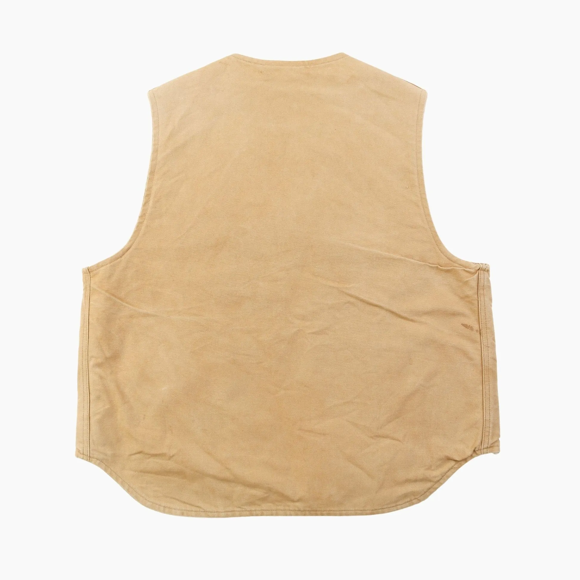 Lined Vest - Washed Hamilton Brown