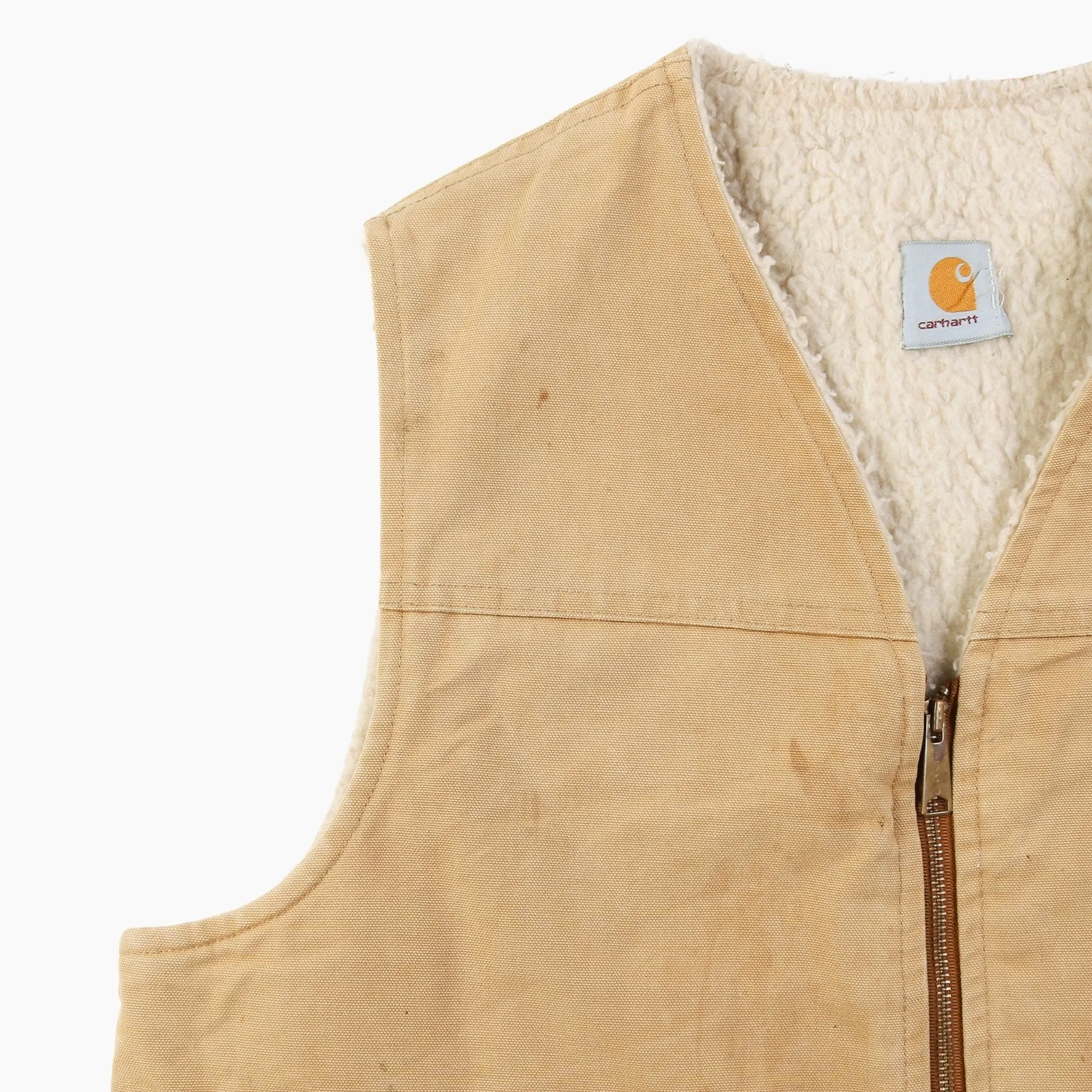 Lined Vest - Washed Hamilton Brown