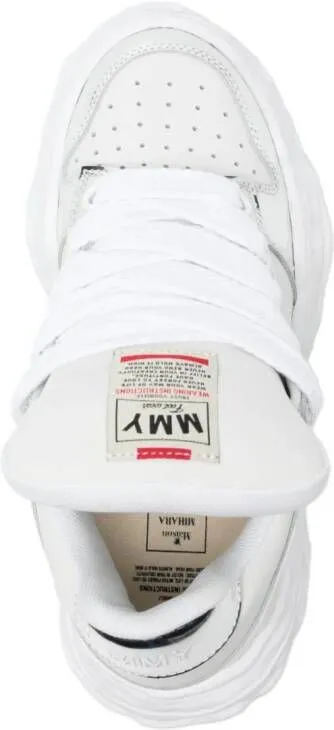 Maison MIHARA YASUHIRO Wayne lace-up sneakers Metallic