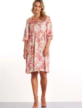 Marco Polo Elbow Wildflowers Dress