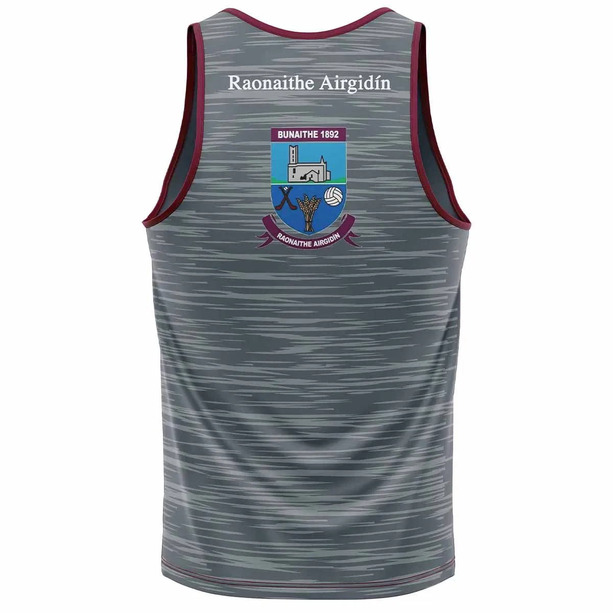 Mc Keever Argideen Rangers GAA Vest - Youth - Grey/Maroon