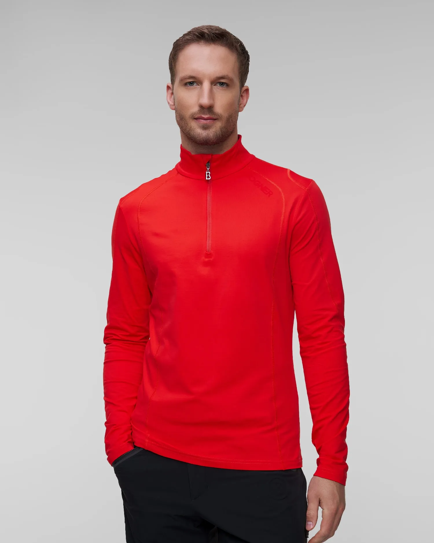 Men's red turtleneck BOGNER Harry1 51015952-565