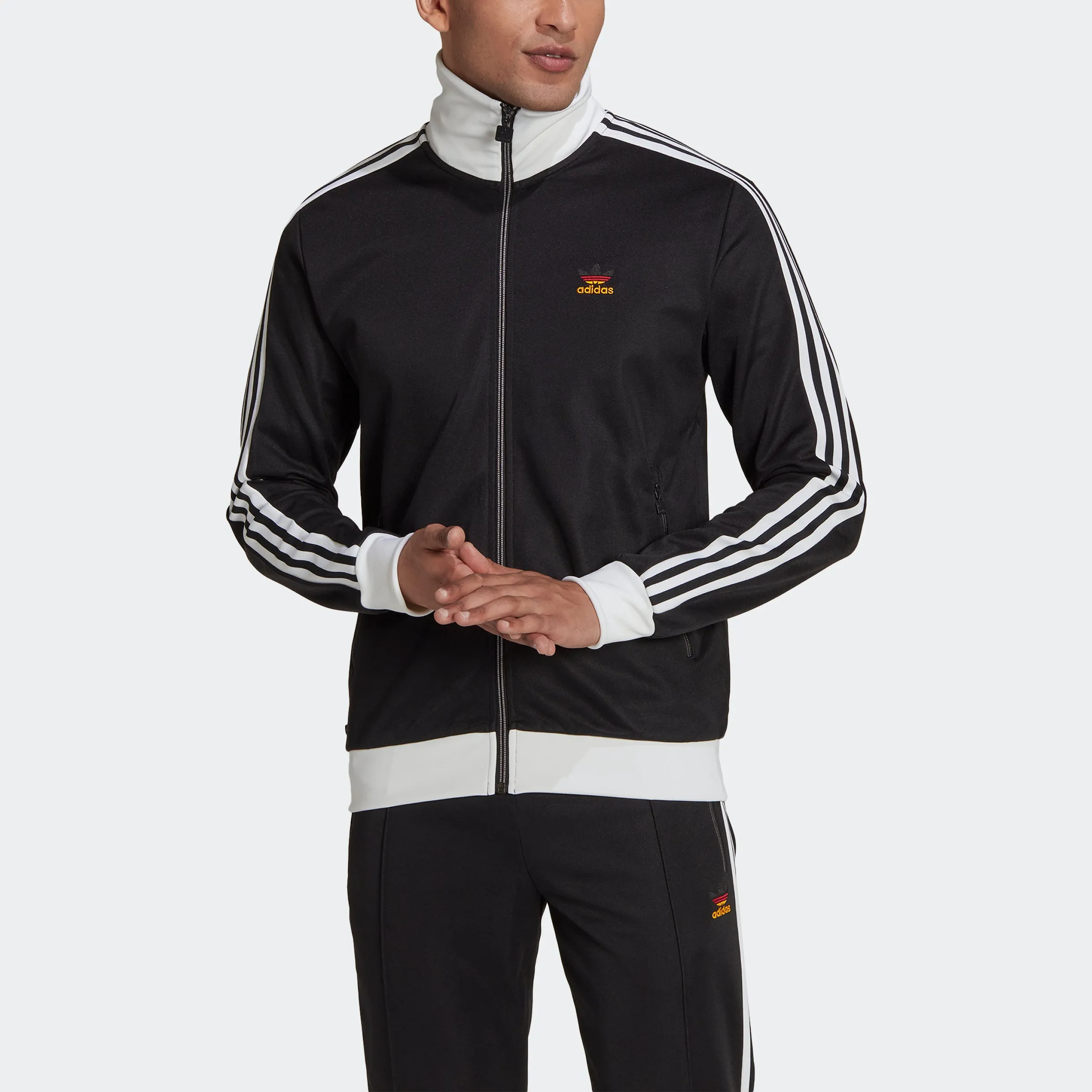 Men's adidas Originals Beckenbauer Track Jacket Black