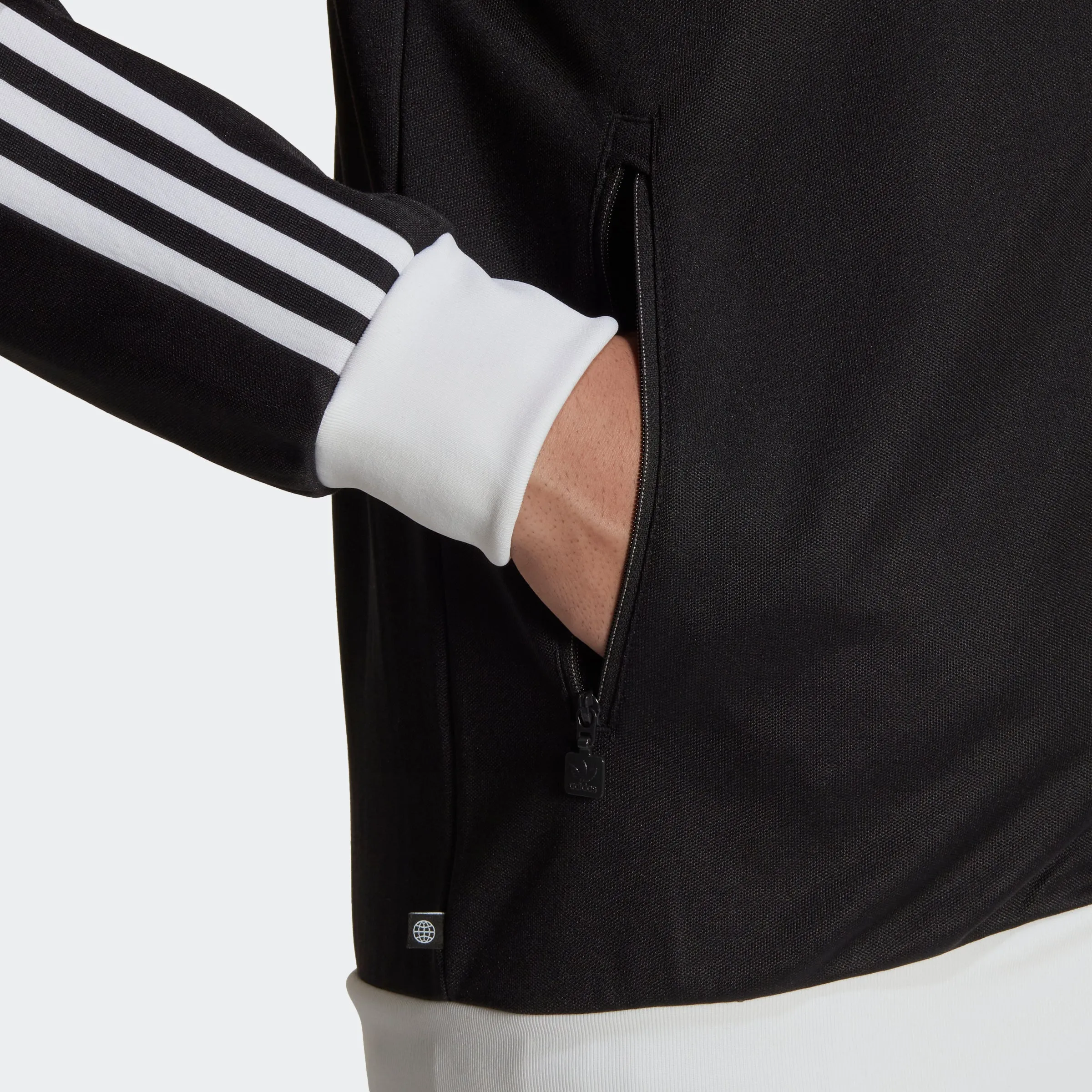 Men's adidas Originals Beckenbauer Track Jacket Black