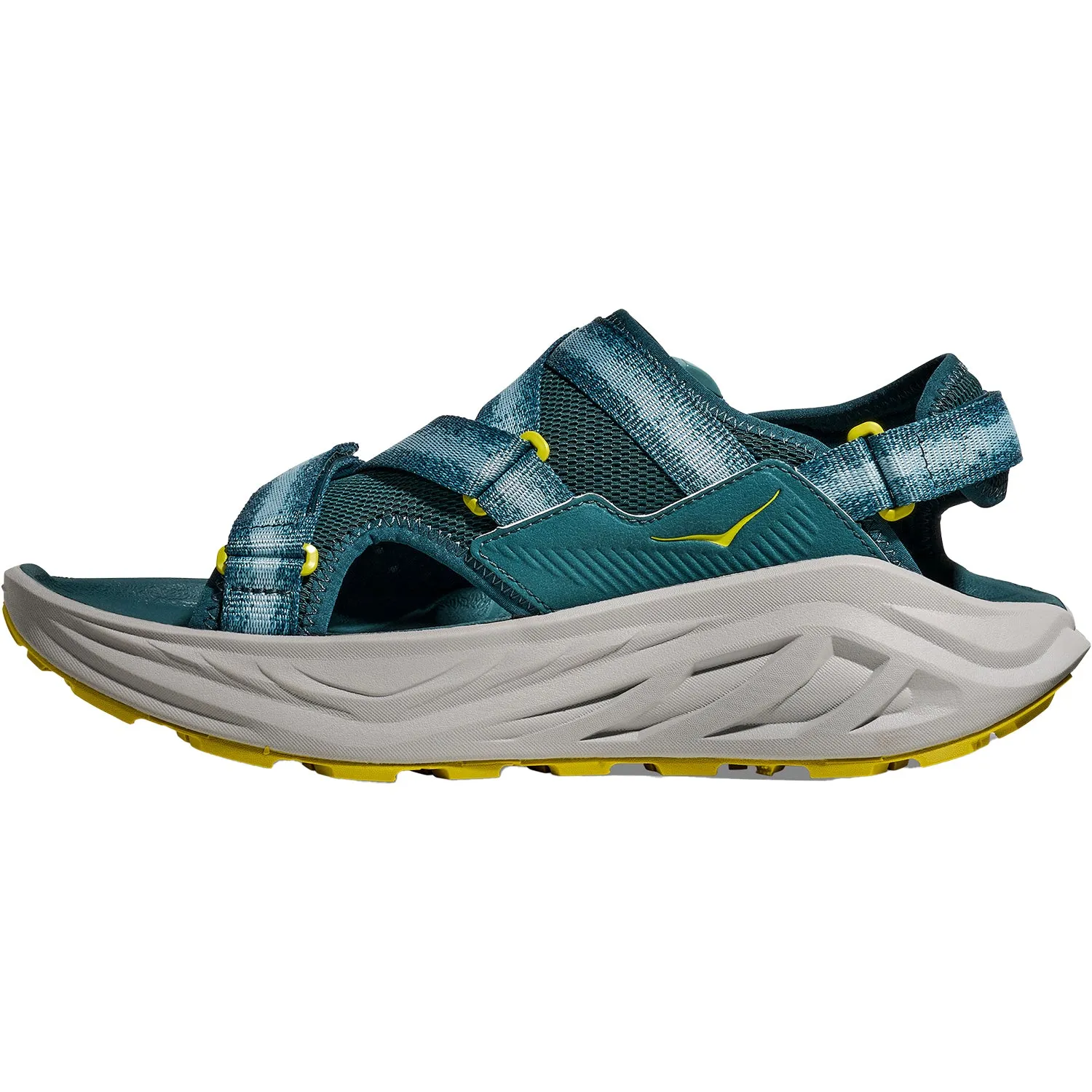 Men's Hoka Infini Hike TC Twilight/Pea Green Synthetic