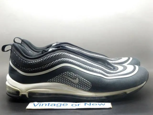 Men's nike air max '97 ultra '17 black pure platinum anthracite 918356-001 sz 13