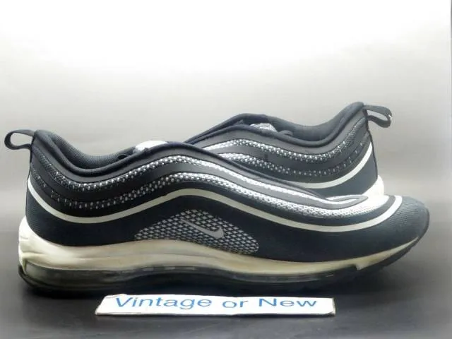 Men's nike air max '97 ultra '17 black pure platinum anthracite 918356-001 sz 13