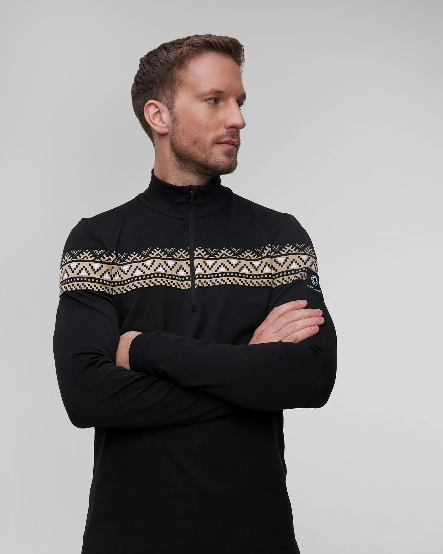 Men’s technical turtleneck Newland Bono N34034-145