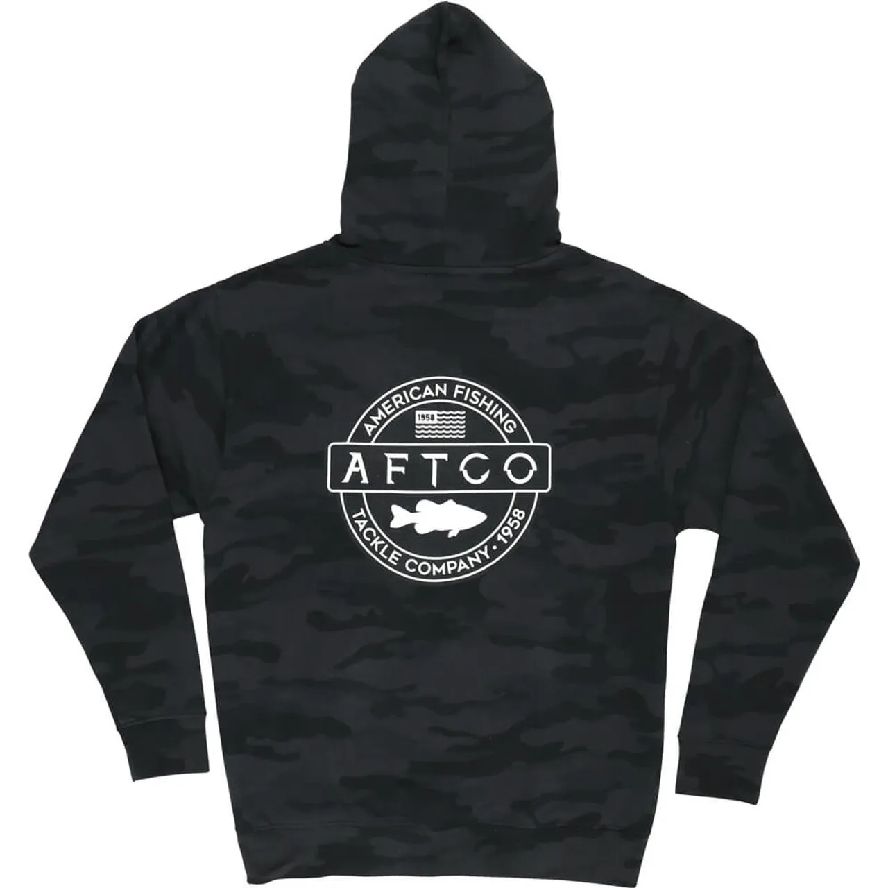 Men's Aftco Bass Patch Pullover Hoodie