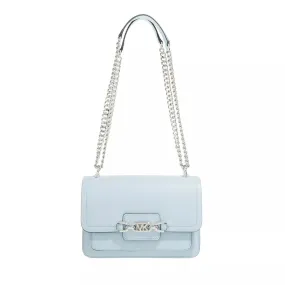 MICHAEL Michael Kors  Heather Shoulder Bag Pale Ocean