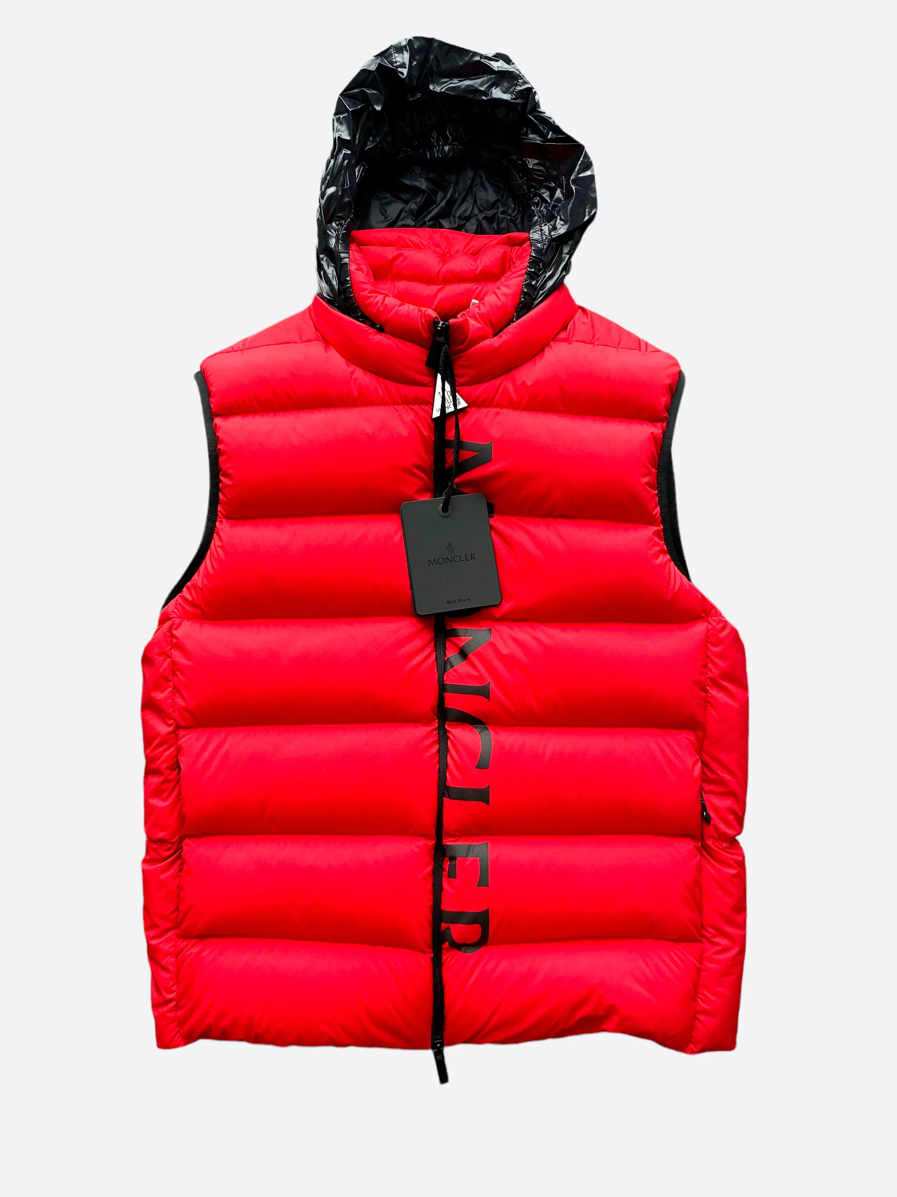 Moncler Giubbotto Red Amak Men's Vest