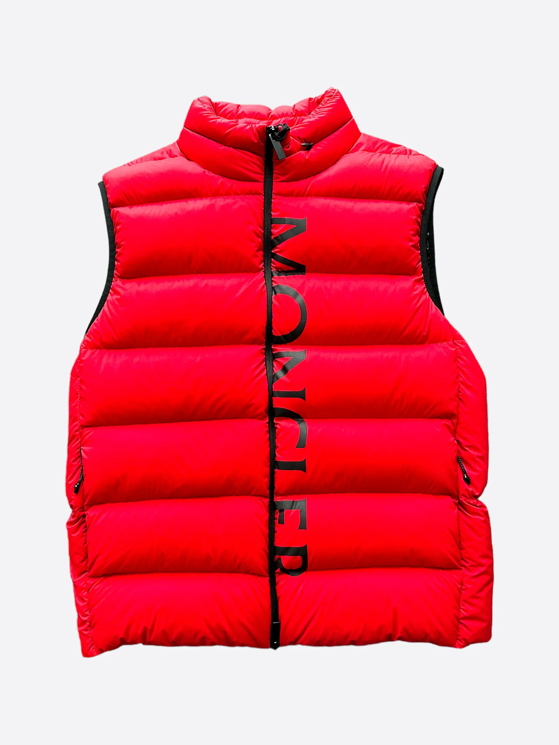 Moncler Giubbotto Red Amak Men's Vest