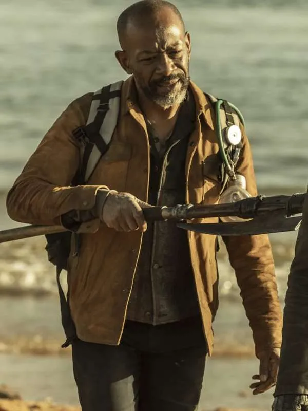 Morgan Jones Fear the Walking Dead S08 Brown Jacket