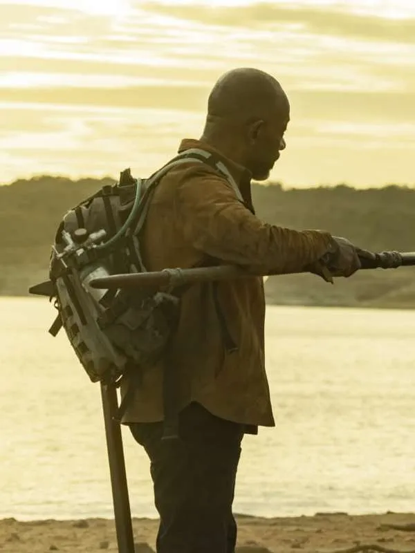 Morgan Jones Fear the Walking Dead S08 Brown Jacket