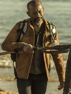 Morgan Jones Fear the Walking Dead S08 Brown Jacket