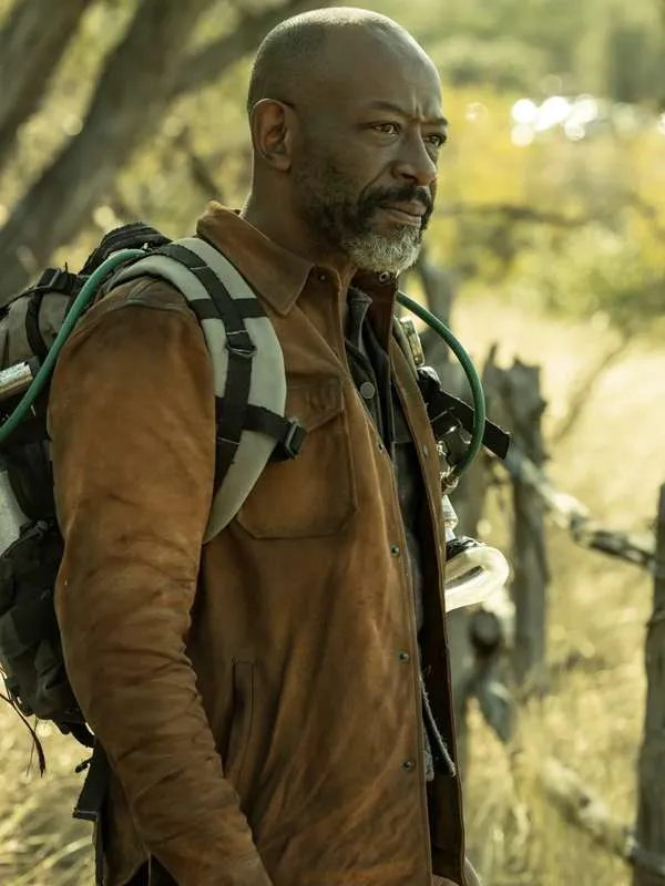 Morgan Jones Fear the Walking Dead S08 Brown Jacket