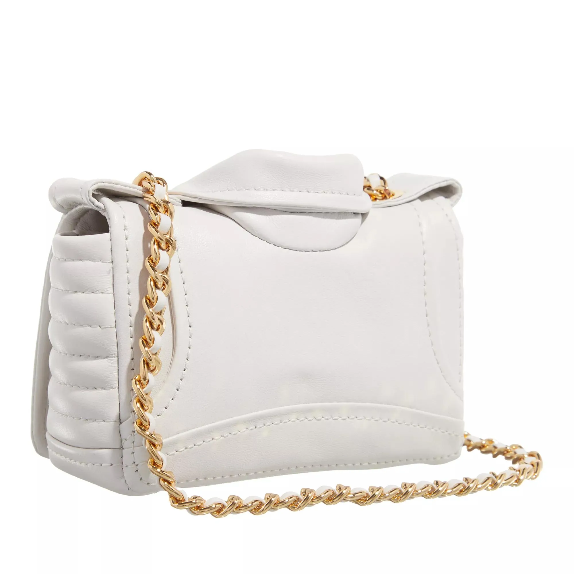 Moschino  Biker Shoulder Bag  White