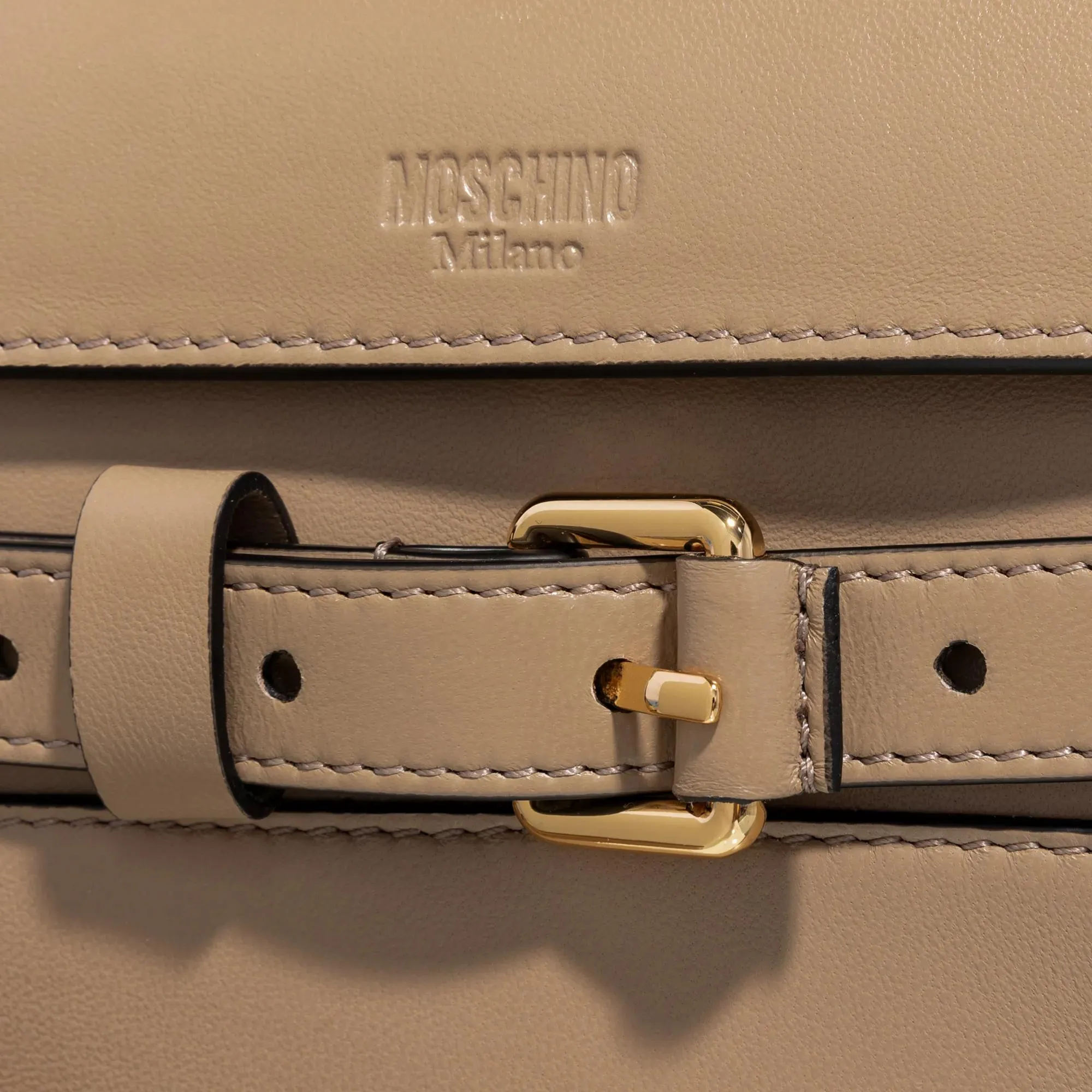 Moschino  Shoulder Bag Beige