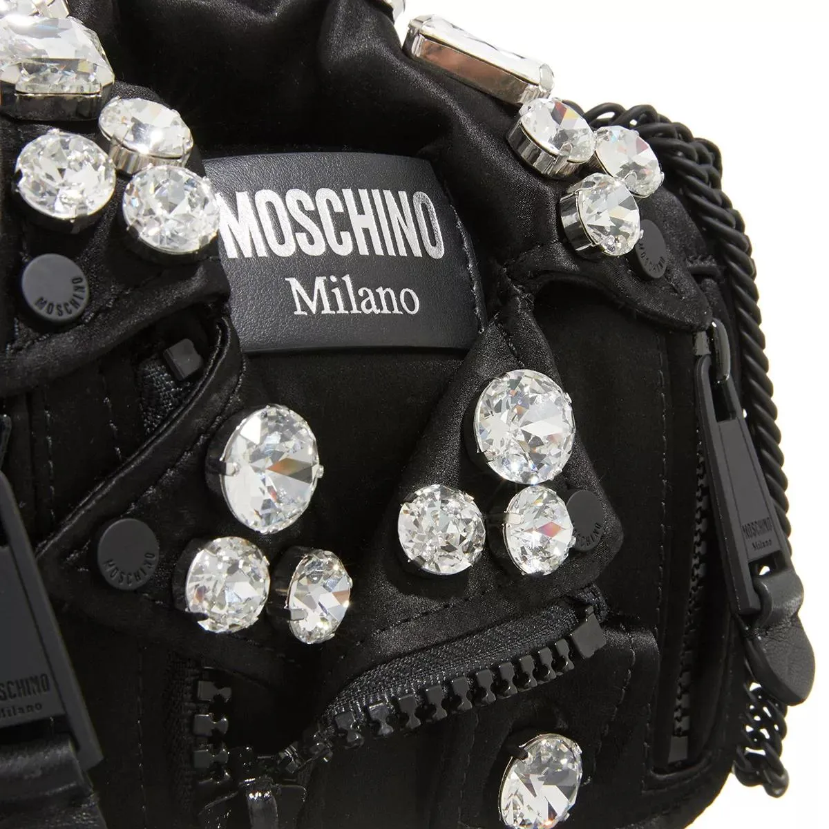 Moschino  Shoulder Bag Fantasy Print Black