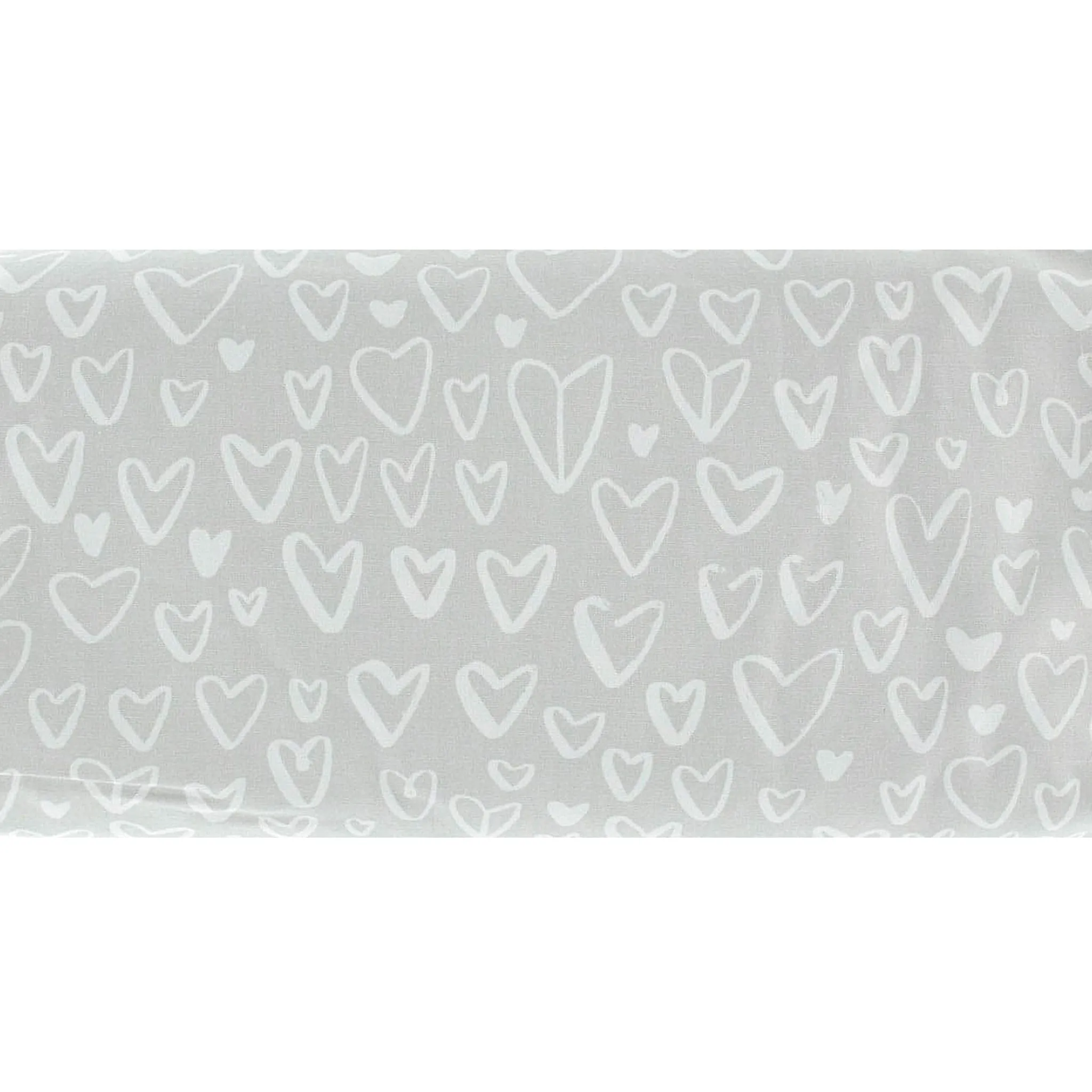 Neka CNursing Pillow Cover - Grey Hearts  - Clement