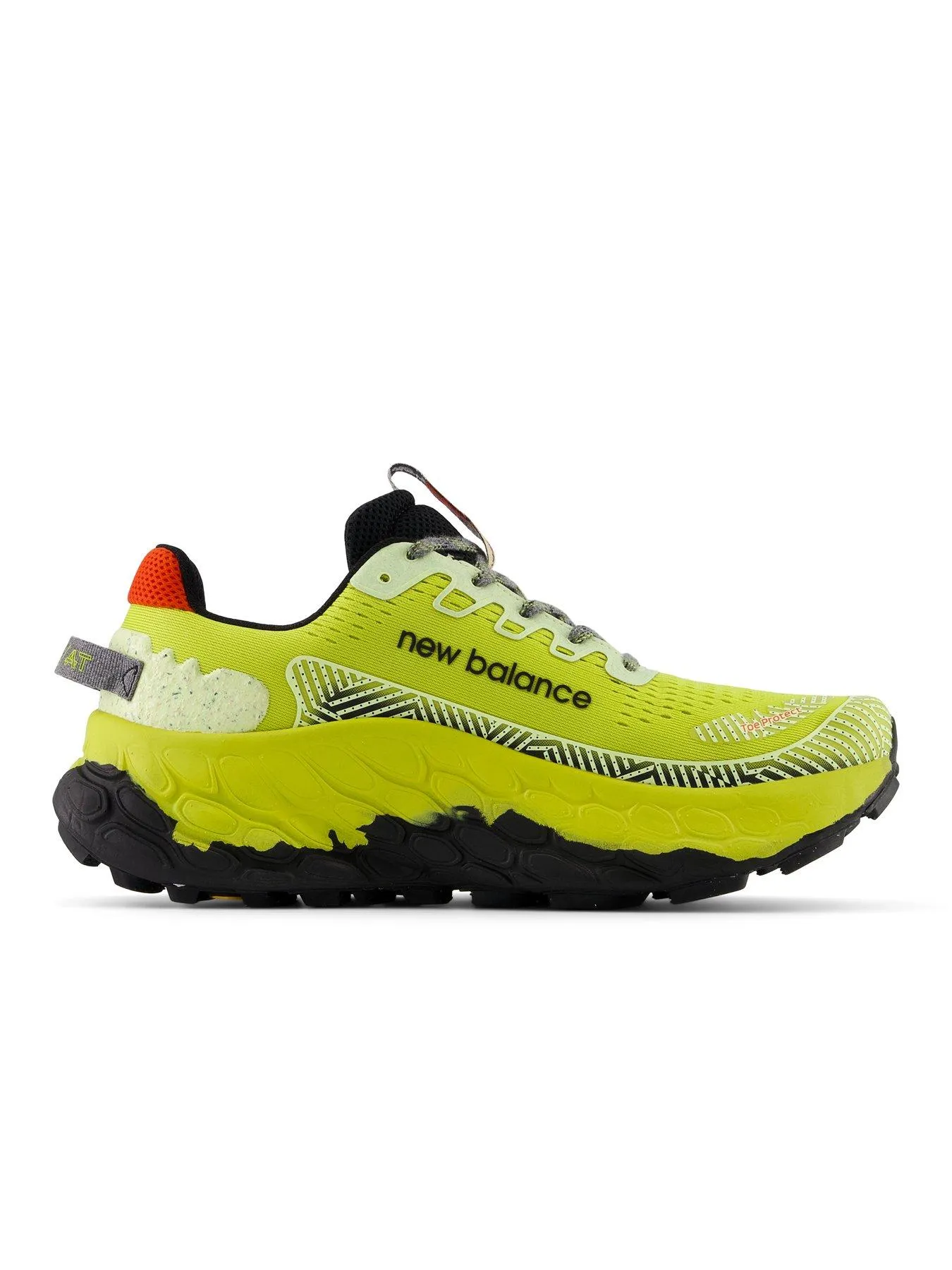 New Balance Men's Trail Running Fresh Foam X More Trail V3 Trainers- Yellow