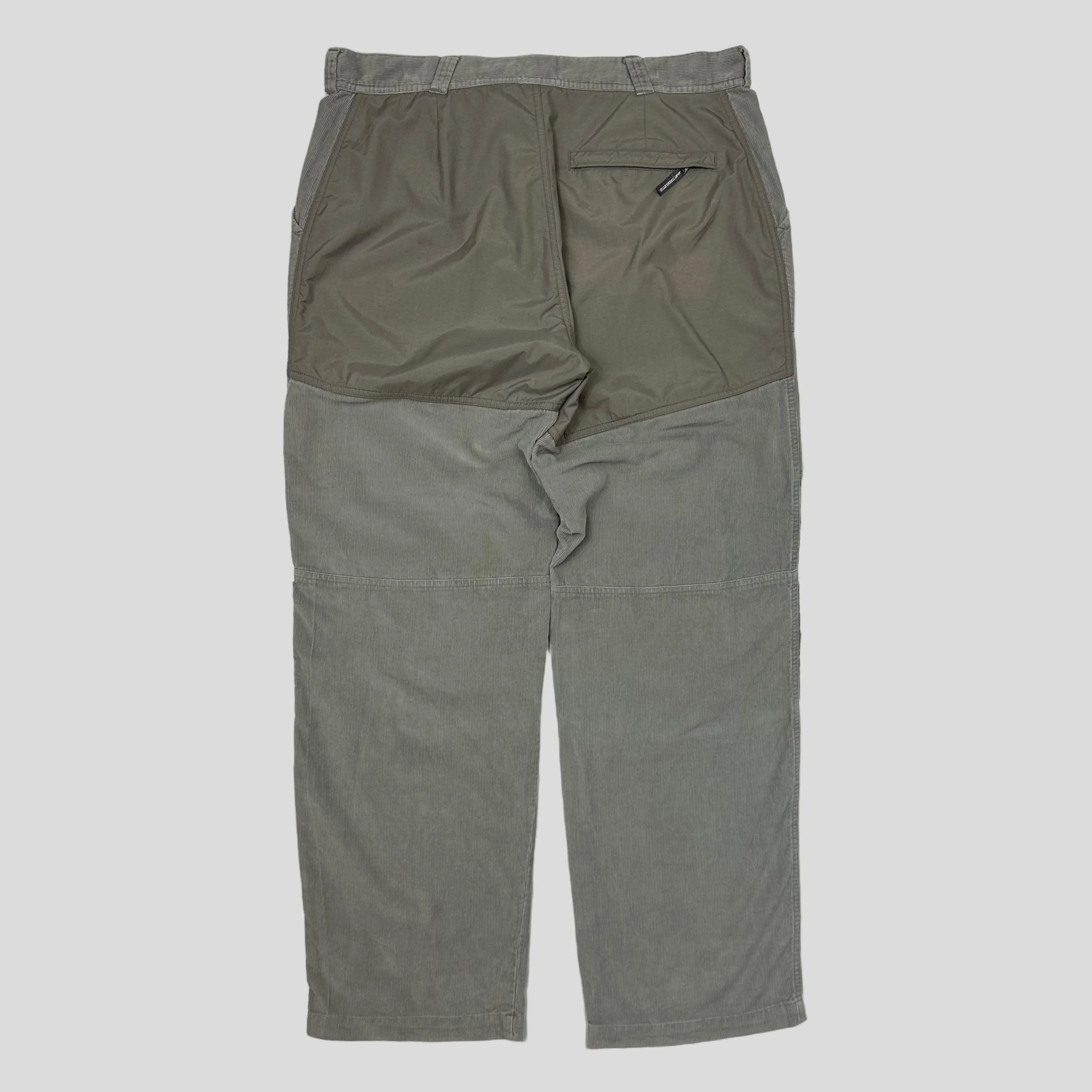 Nike ACG FW02 Cord and Nylon Panelled Cargos - 36