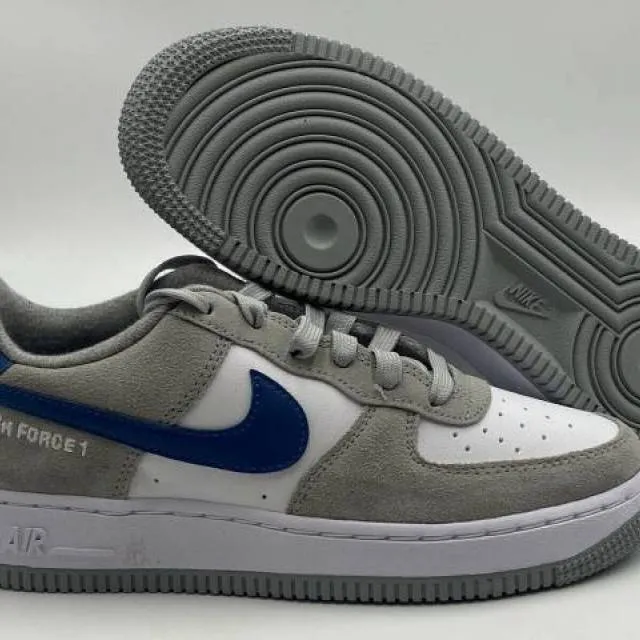 Nike Air Force 1 Low GS Athletic Club White Grey