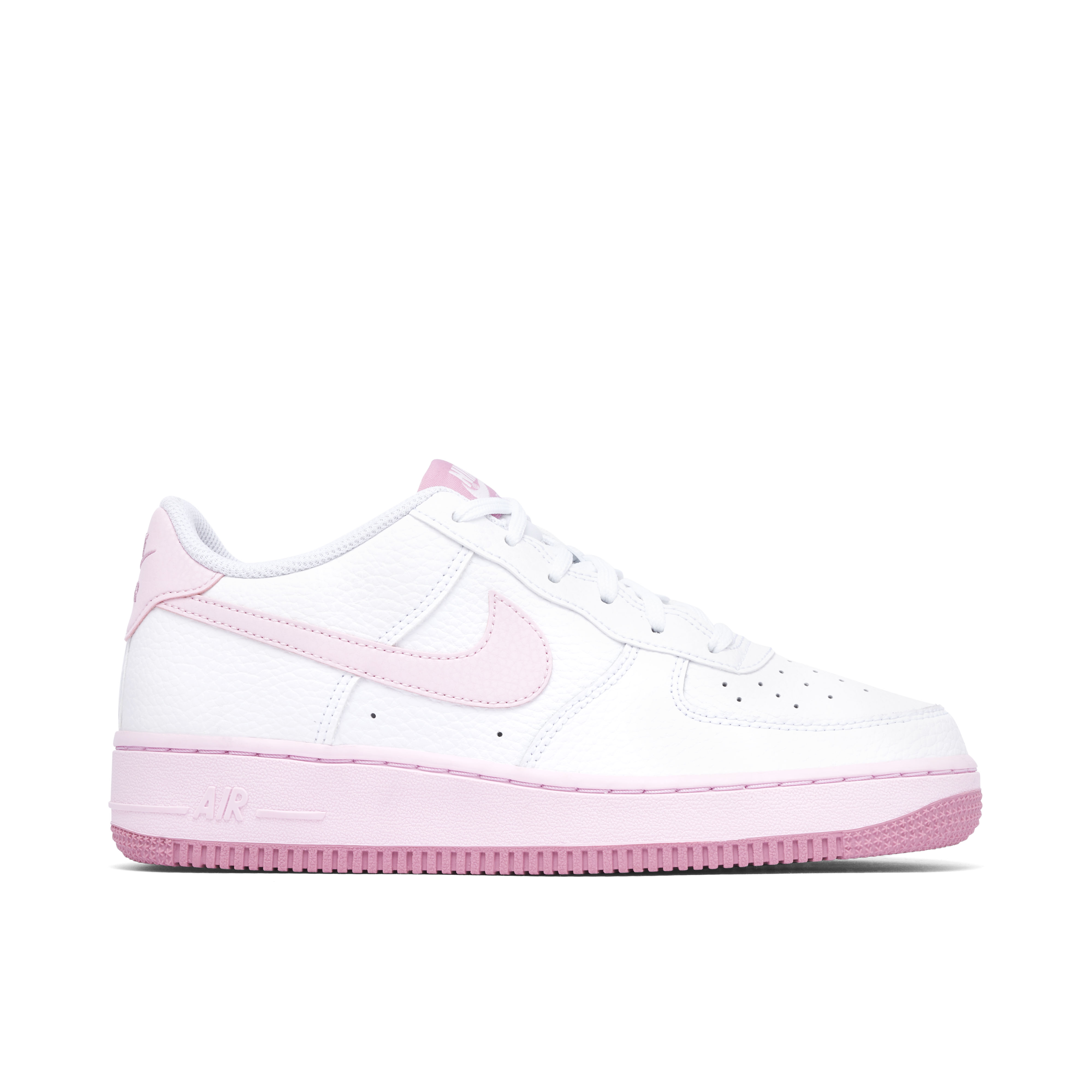 Nike Air Force 1 White Pink Foam GS | CT3839-107 | Laced