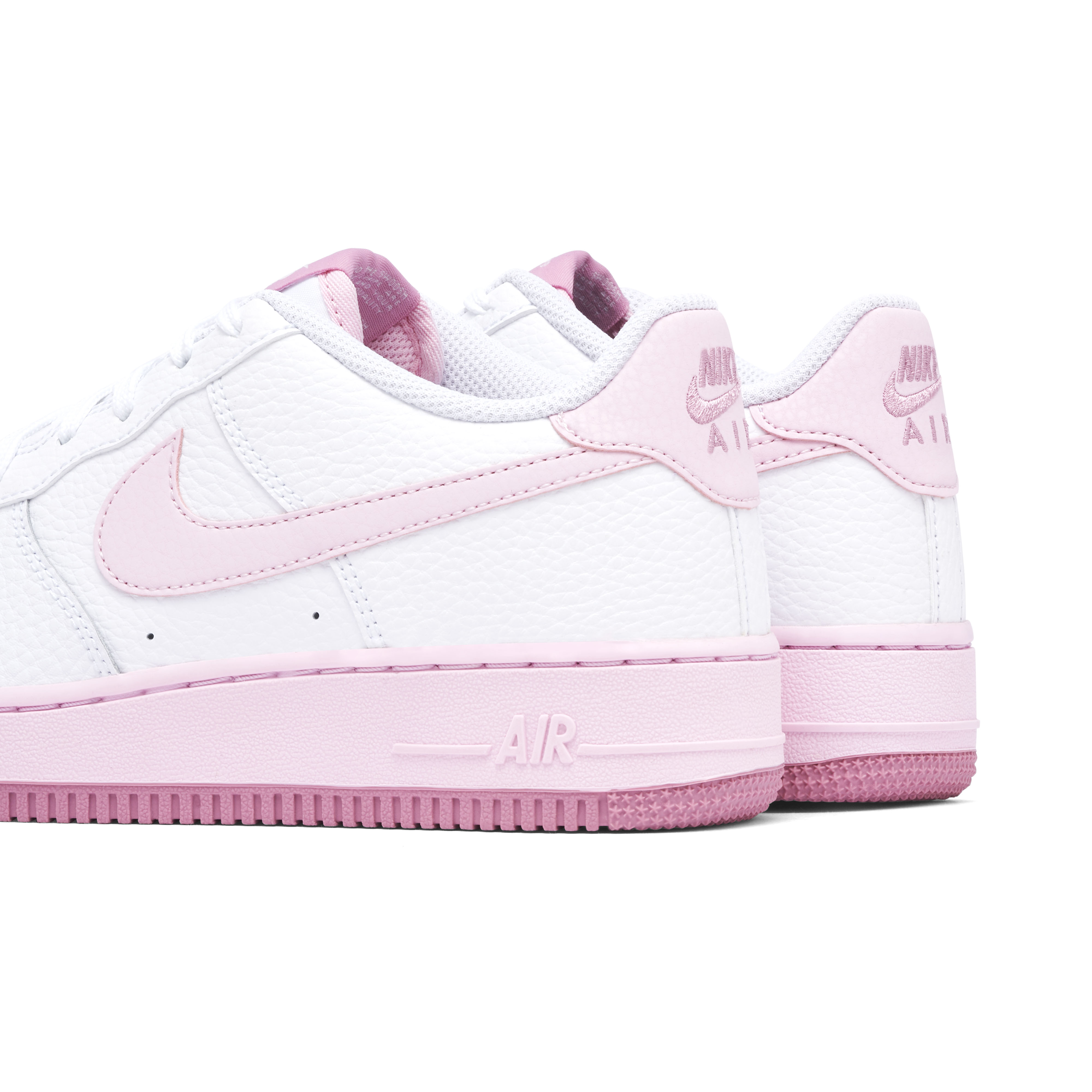 Nike Air Force 1 White Pink Foam GS | CT3839-107 | Laced