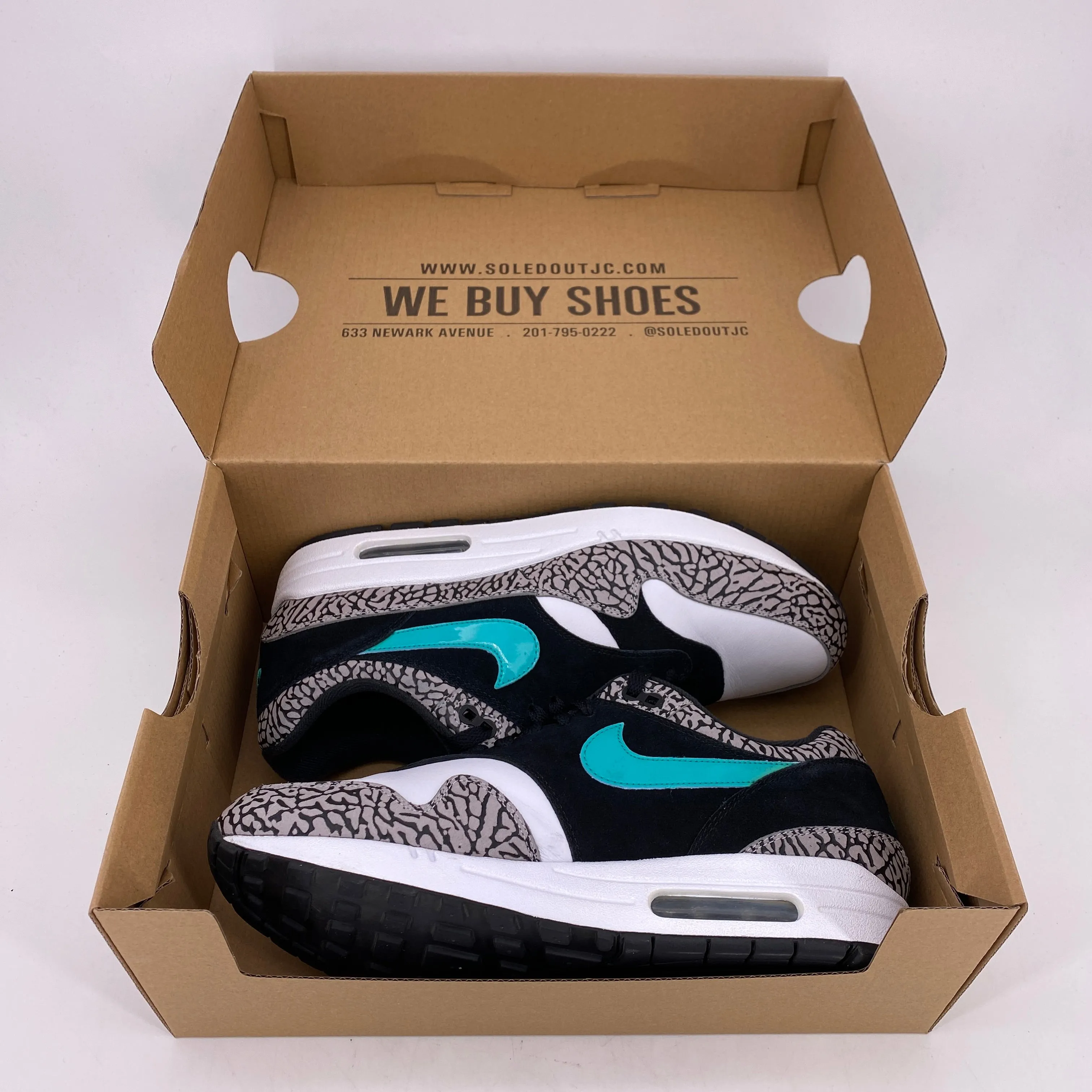 Nike Air Max 1 Atmos Elephant 2017 Used Size 10.5