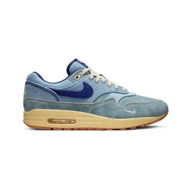 Nike air max 1 (dirty denim/ mineral slate/ deep royal blue/ lemon wash) men us dv3050-300