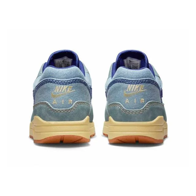 Nike air max 1 (dirty denim/ mineral slate/ deep royal blue/ lemon wash) men us dv3050-300