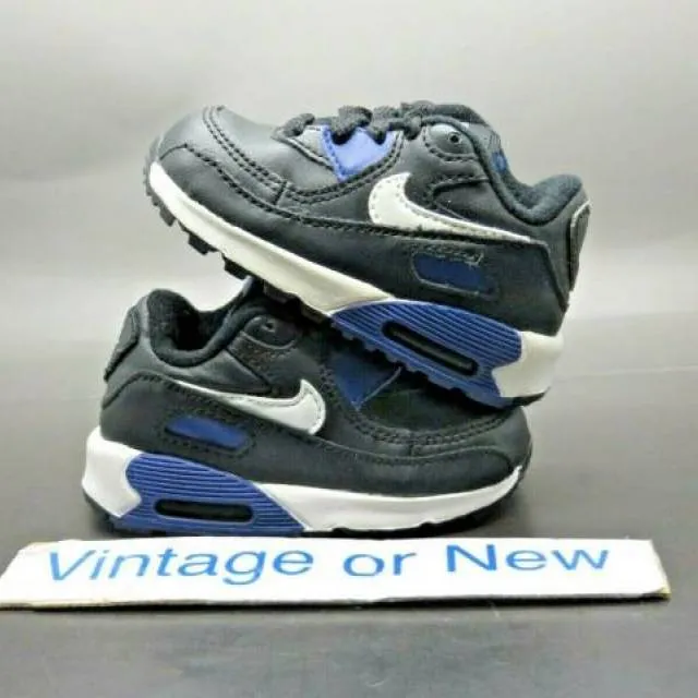 Nike Air Max '90 Black Royal White Running 2006 Toddler ...