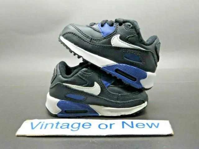 Nike Air Max '90 Black Royal White Running 2006 Toddler ...