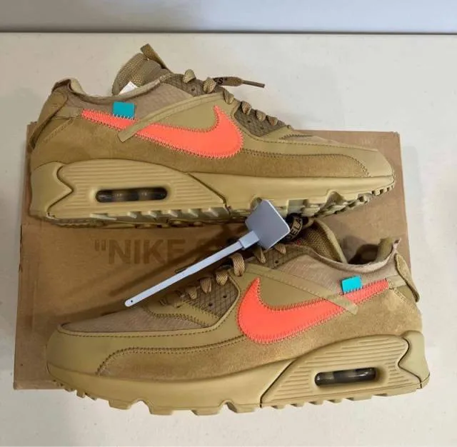 Nike air max 90 off white desert ore