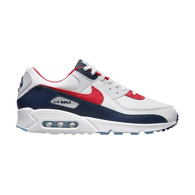 Nike Air Max 90 (USA Denim/ White/ Chile Red/ Midnight N...