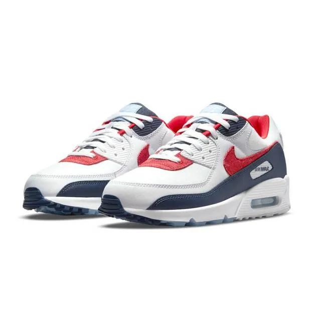 Nike Air Max 90 (USA Denim/ White/ Chile Red/ Midnight N...