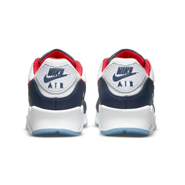 Nike Air Max 90 (USA Denim/ White/ Chile Red/ Midnight N...