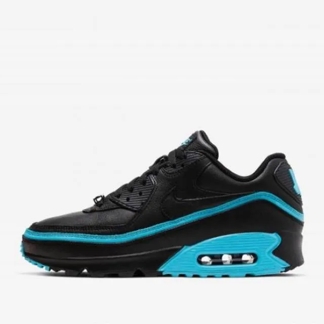 Nike air max 90 x undefeated black/blue fury