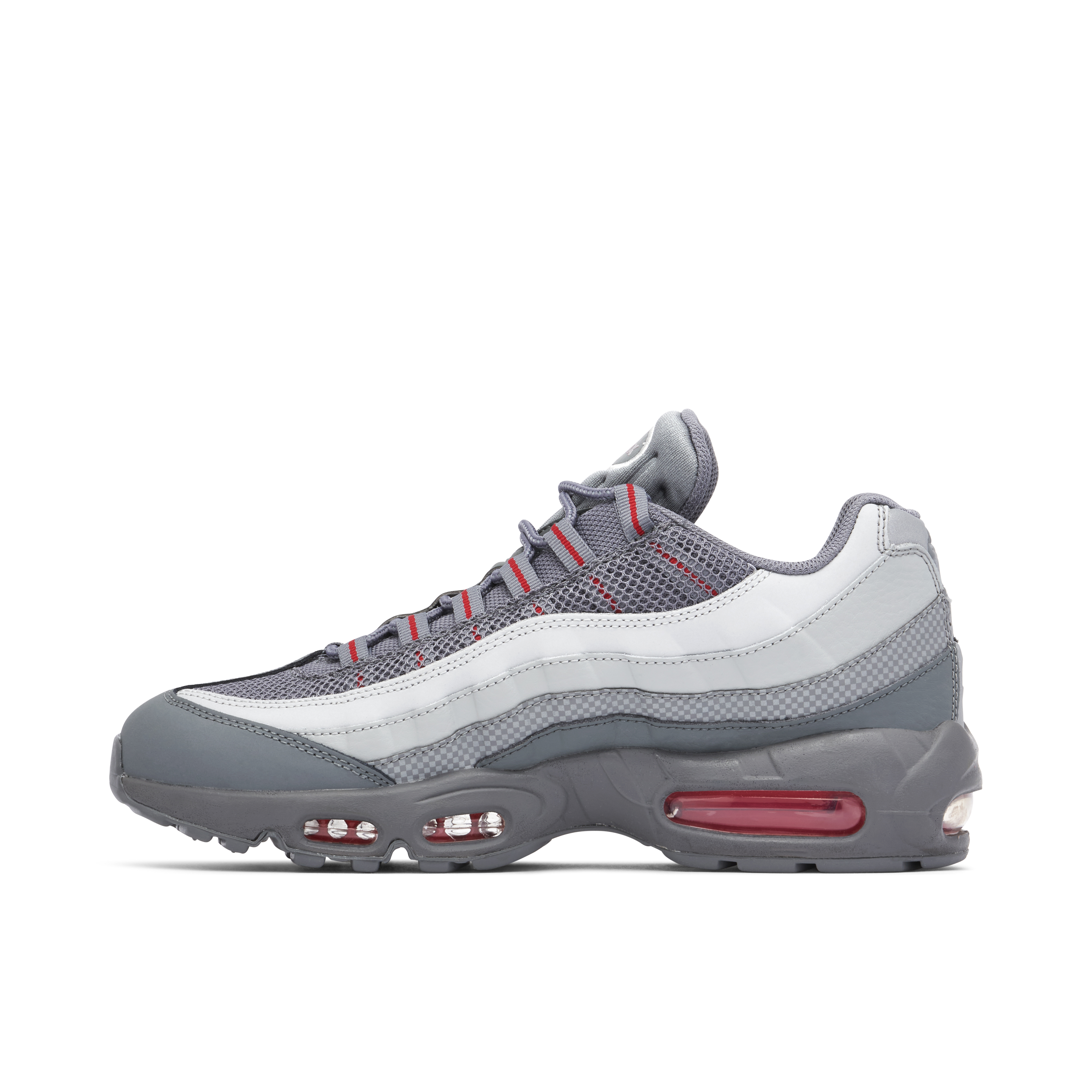 Nike Air Max 95 Essential Smoke Grey University Red | DM9104-002 | Laced